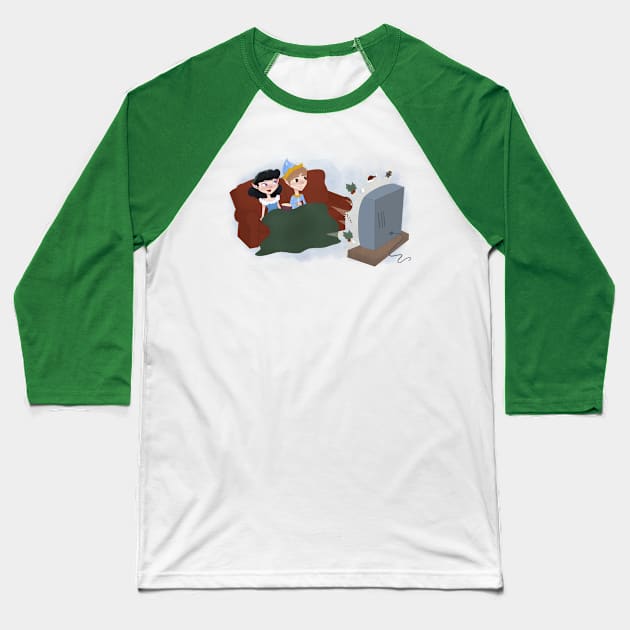 Christmas Movie and Chill Baseball T-Shirt by Hallmarkies Podcast Store